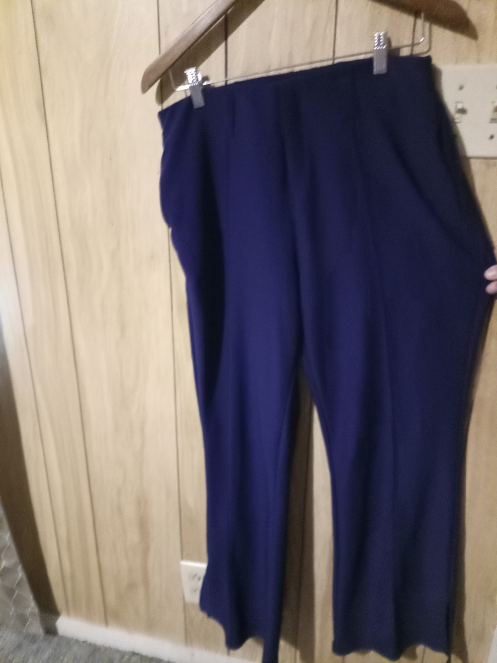 Straight Leg Women’s Pants in Navy